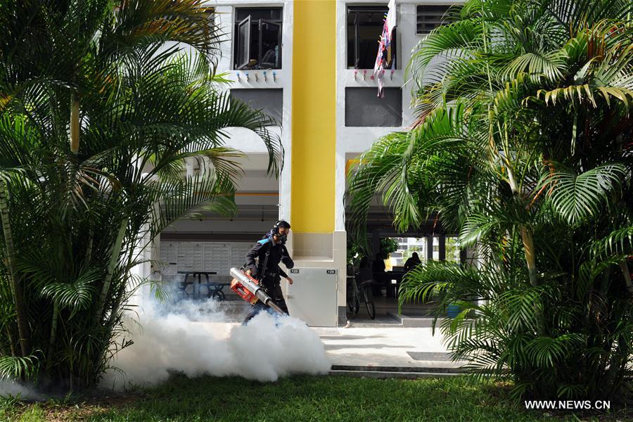 SINGAPORE-ZIKA-INFECTED CASES-INCREASE
