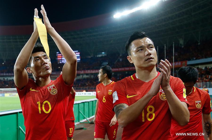 (SP)CHINA-KUNMING-SOCCER-FIFA WORLD CUP-ASIAN QUALIFIERS-CHN VS QAR (CN)