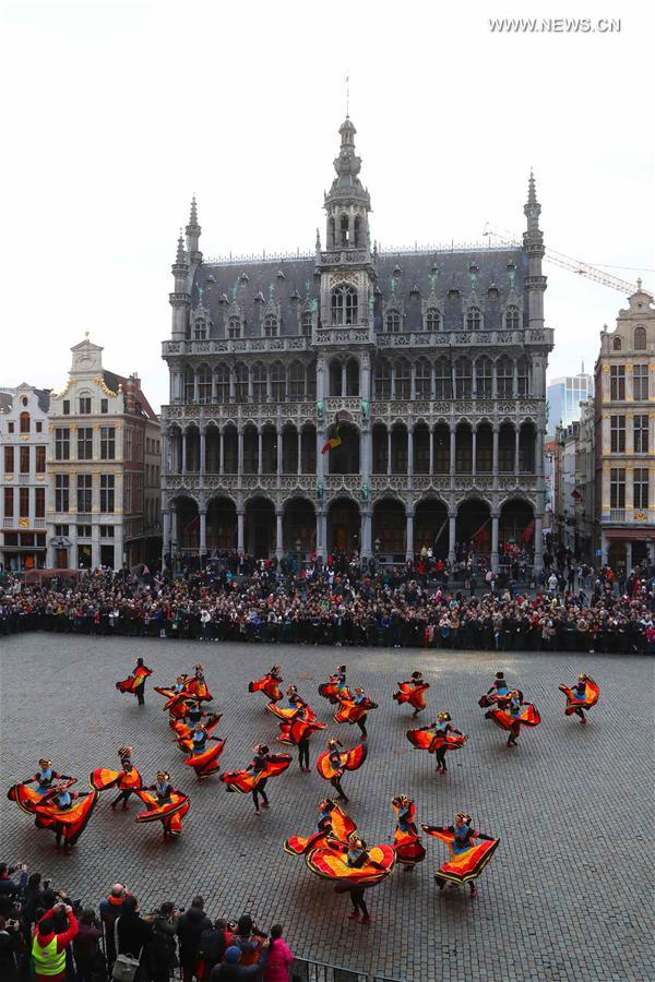 BELGIUM-BRUSSELS-SPRING FESTIVAL-PARADE