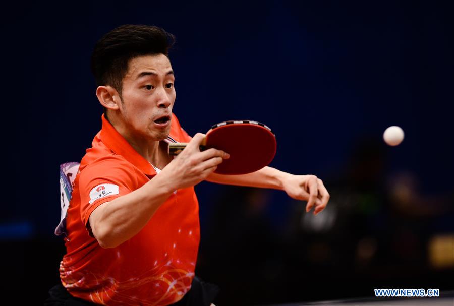 (SP)CHINA-WUXI-TABLE TENNIS-2017 ITTF ASIAN CHAMPIONSHIPS-MEN'S TEAM QUARTERFINAL(CN)