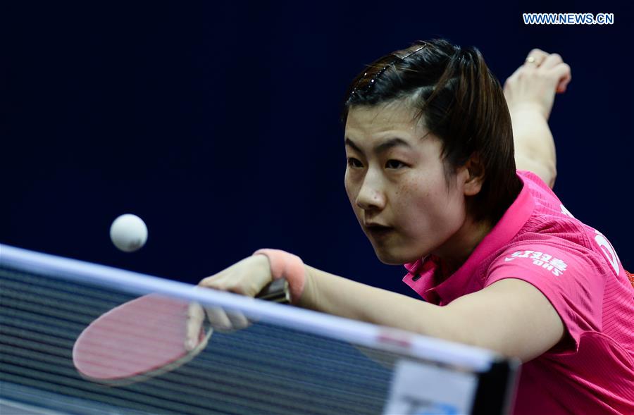 (SP)CHINA-WUXI-TABLE TENNIS-2017 ITTF ASIAN CHAMPIONSHIPS-WOMEN'S TEAM QUARTERFINAL(CN)
