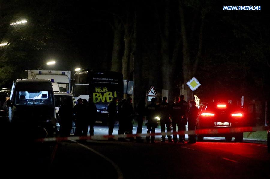 GERMANY-DORTMUND-SOCCER TEAM-BUS-EXPLOSION