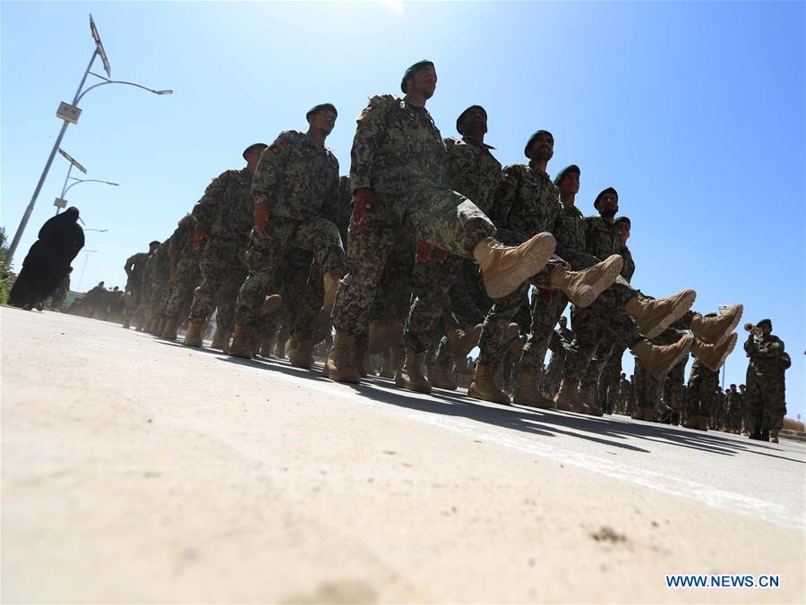 AFGHANISTAN-HERAT-ARMY-GRADUATION