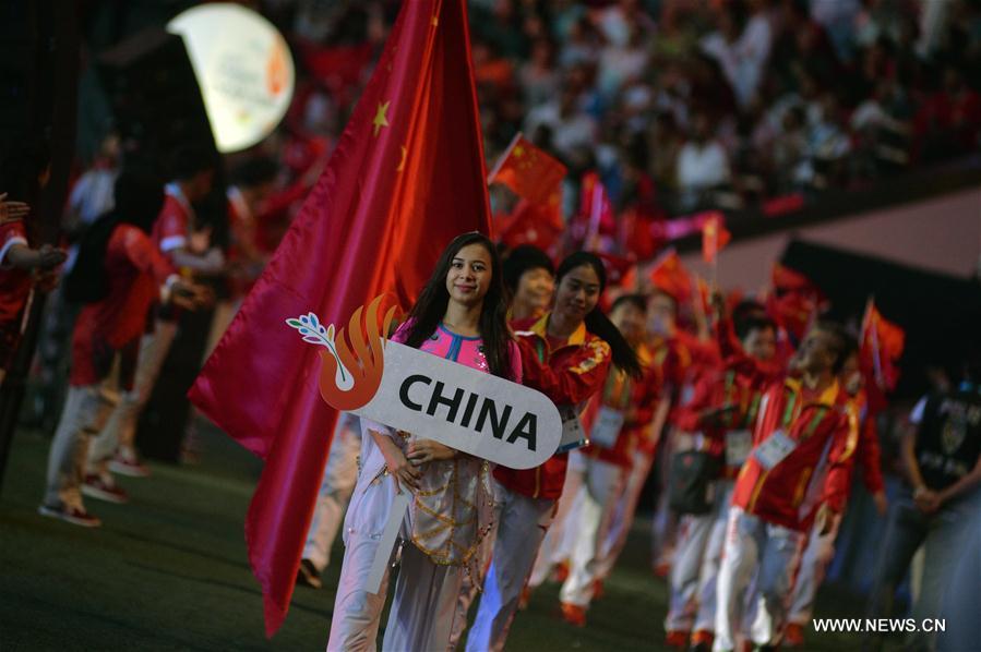 (SP)TURKEY-SAMSUN-SUMMER DEAFLYMPICS-OPENING CEREMONY