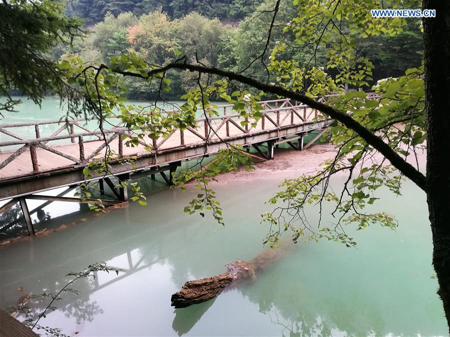 #CHINA-SICHUAN-JIUZHAIGOU-EARTHQUAKE-CRACKS (CN*)