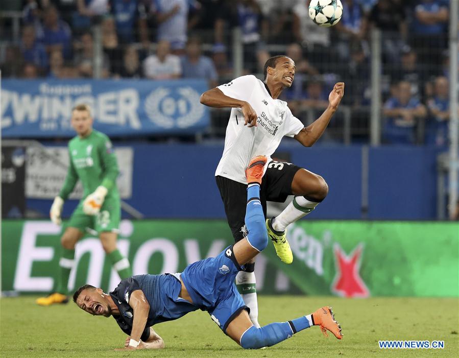 (SP)GERMANY-SINHEIM-SOCCER-UEFA CHAMPION LEAGUE-QUALIFYING PLAY-OFF