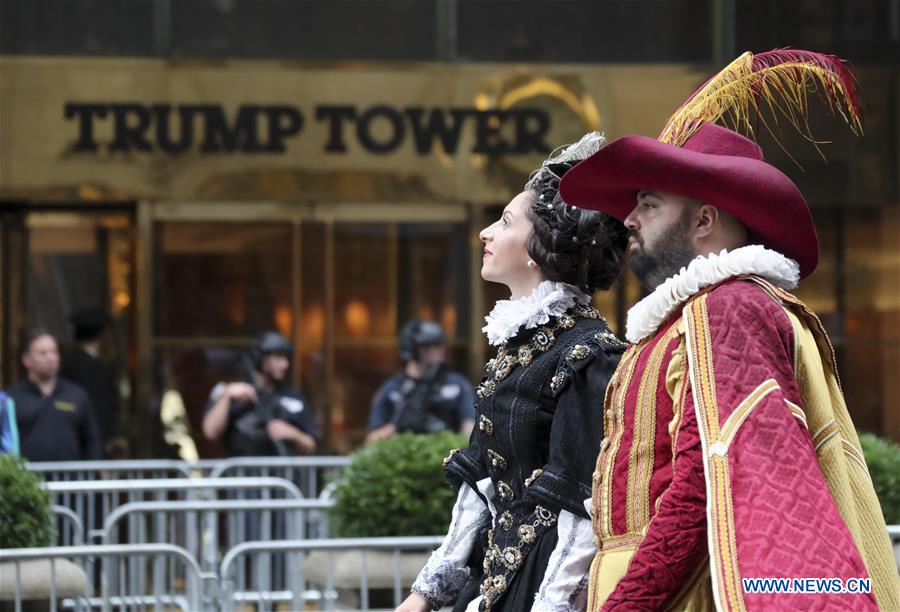 U.S.-NEW YORK-COLUMBUS DAY-PARADE