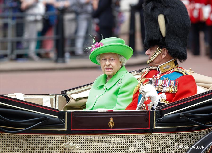 BRITAIN-LONDON-ROYAL-QUEEN-BIRTHDAY CELEBRATION