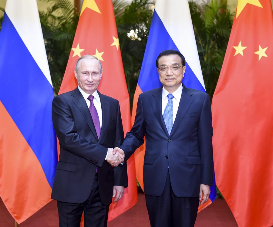 CHINA-LI KEQIANG-VLADIMIR PUTIN-MEETING(CN) 