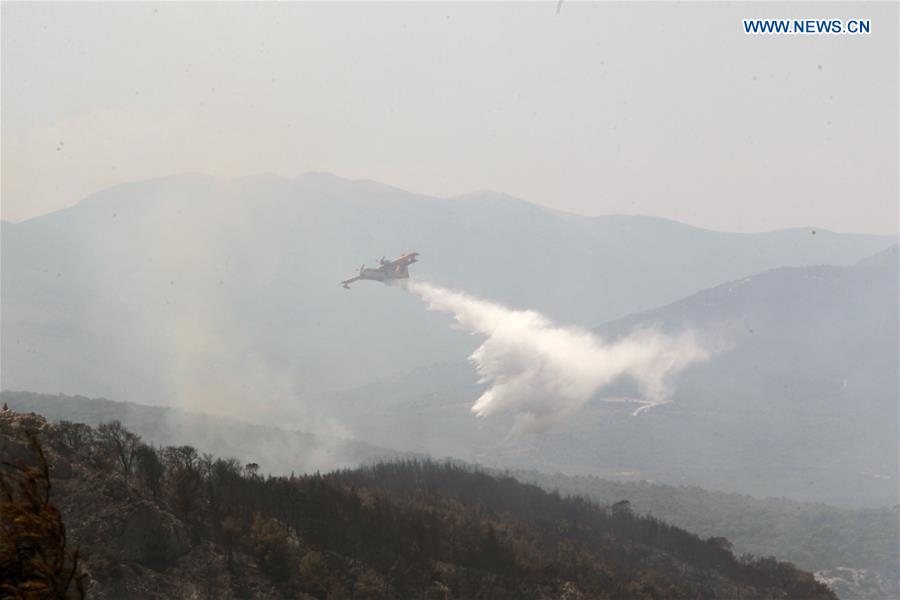 GREECE-ATHENS-WILDFIRE