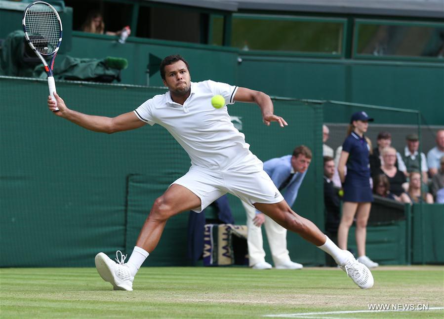 (SP)BRITAIN-LONDON-TENNIS-WIMBLEDON-DAY 9 