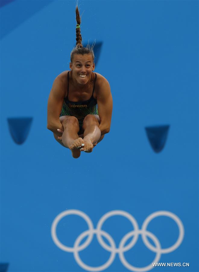 Tania Cagnotto won the bronze medal