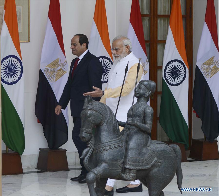INDIA-NEW DELHI-EGYPTIAN PRESIDENT-VISIT