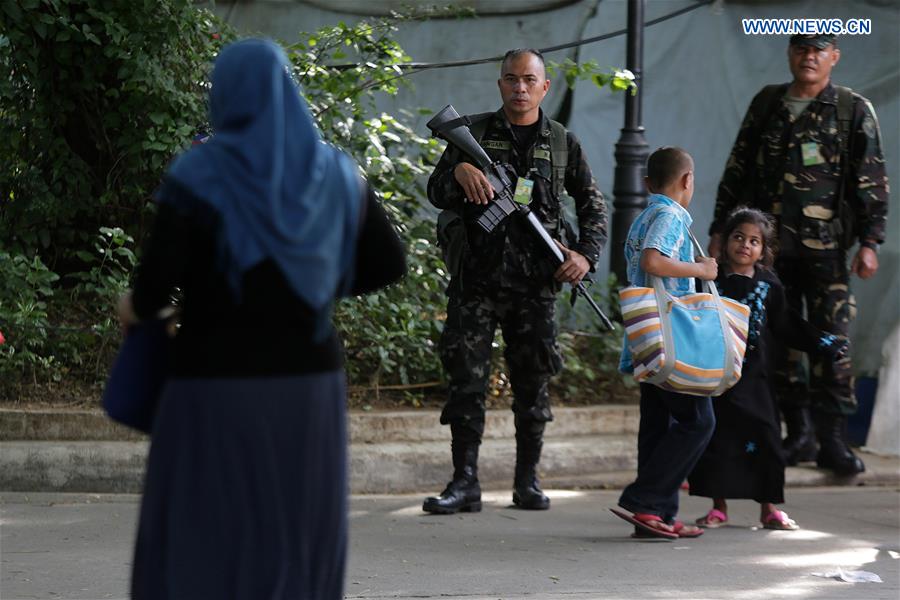 PHILIPPINES-QUEZON CITY-EID AL-ADHA-SECURITY