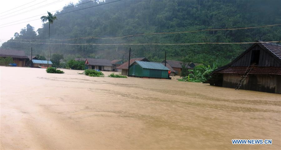 VIETNAM-QUANG BINH-HEAVY RAIN-FLOOD 