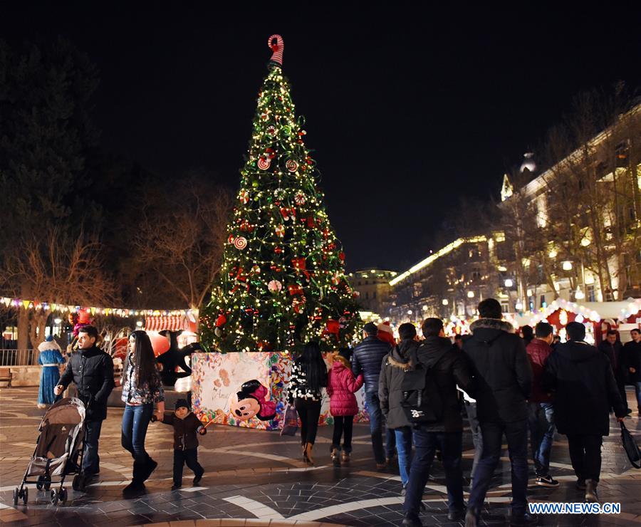 AZERBAIJAN-BAKU-CHRISTMAS 