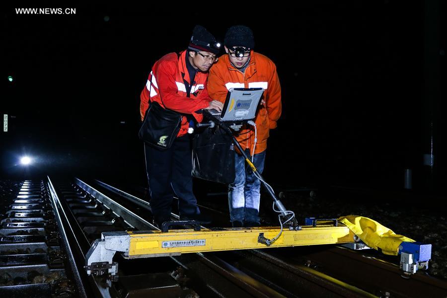 #CHINA-JIANGXI-FUZHOU-RAILWAY INSPECTION (CN)