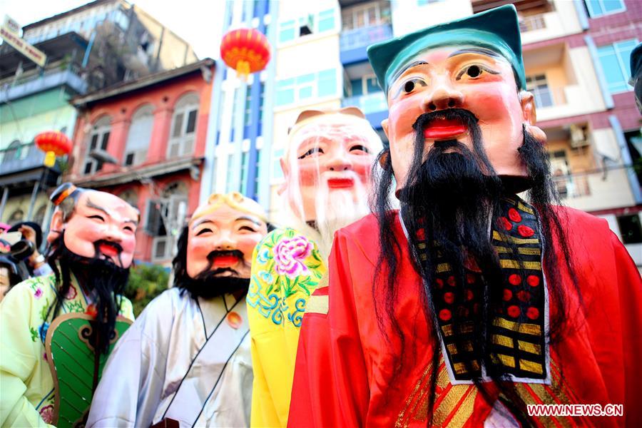 MYANMAR-YANG0N-LUNAR NEW YEAR-CELEBRATION