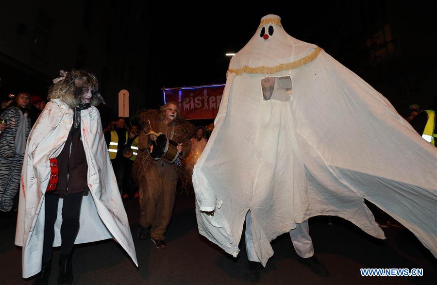 559th Malmedy Carnival held in Malmedy, Belgium - Xinhua