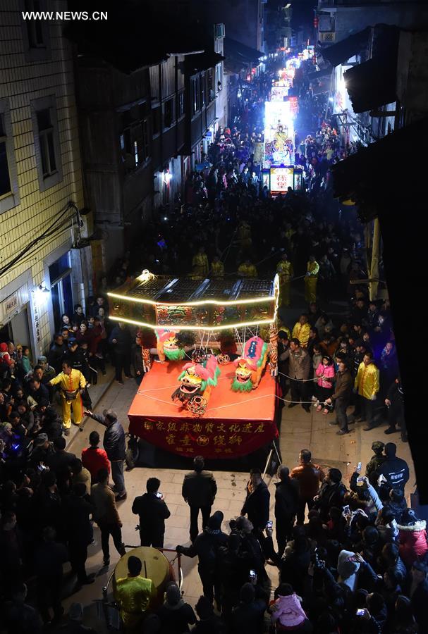 CHINA-FUJIAN-NINGDE-LION MARIONETTES (CN)