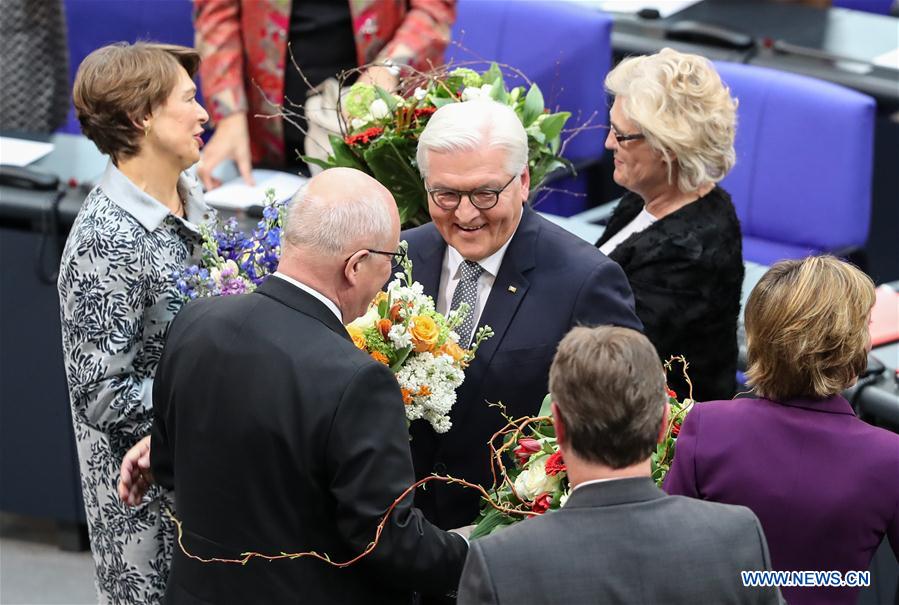 GERMANY-BERLIN-PRESIDENT-STEINMEIER-SWORN-IN