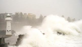 Damaging winds with rainfall hit New South Wales