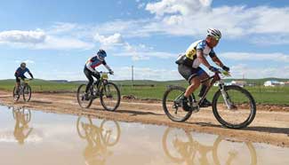 10th Genghis Khan Mountain Bike Adventure held in north China