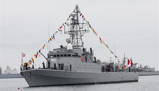 Peru marks 195th anniv. of navy creation