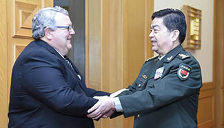 Chinese defense minister meets New Zealand's counterpart in Beijing