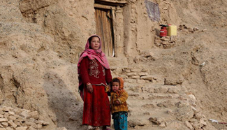 Some 150 families live in caves for shelter in Afghanista