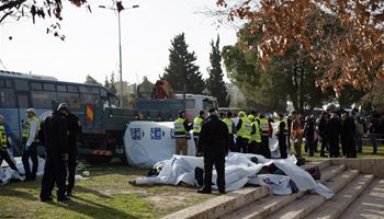 At least four people killed in truck-ramming attack in Jerusalem