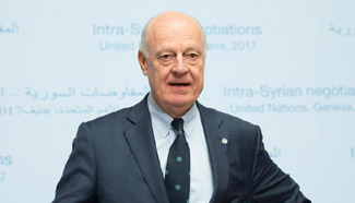 UN envoy hopes to keep up momentum to solve Syria crisis
