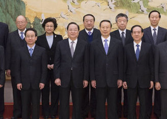 中國政協新一屆領導集體合影