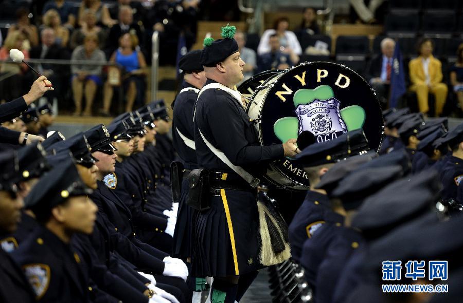 （國際）（6）紐約新警員舉行畢業典禮