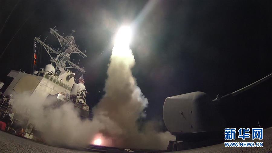 （國際）美國向敘利亞發射數十枚導彈