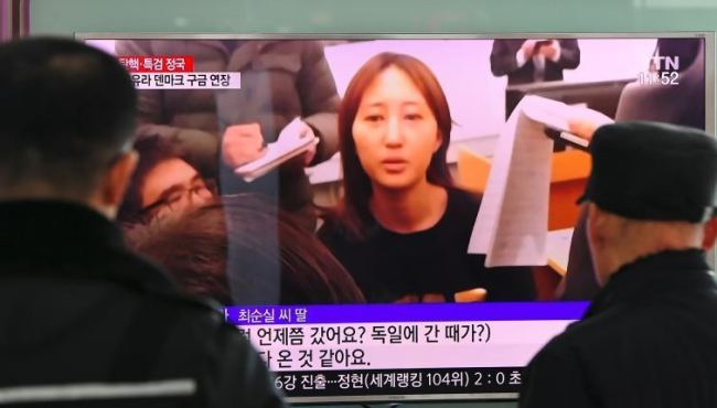 韓國總統親信崔順實之女接受採訪（組圖）