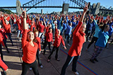 悉尼“大舞匯” 2000名民眾齊跳“廣場舞”
