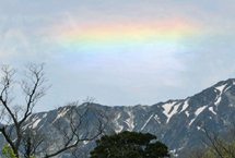 日本多地觀測到“直線彩虹” 勝景奇觀宛如童話