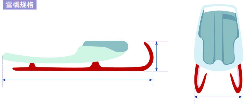 图解北京冬奥会项目78雪橇以仰面身姿控制滑行速度与回转的惊险运动
