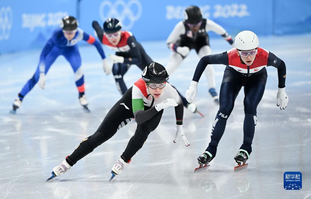 短道速滑女子500米赛况_北京2022年冬奥会_新华网