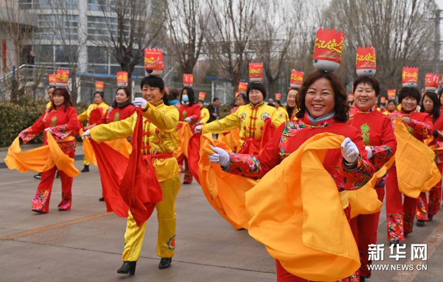 山西武乡:传统社火闹元宵