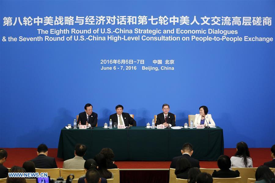 CHINA-BEIJING-U.S.-DIALOGUES-PRESS CONFERENCE(CN)