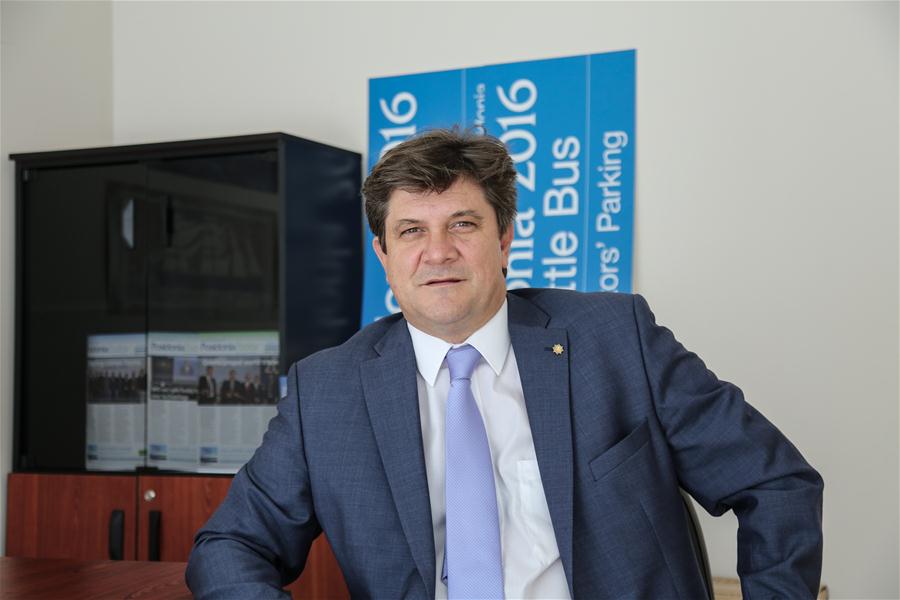 GREECE-PIRAEUS-CHINA-COSCO-INVESTMENT-GEORGE XIRADAKIS-INTERVIEW