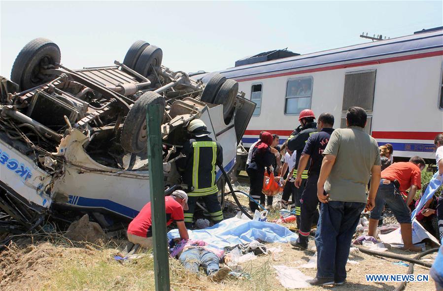 TURKEY-ANKARA-TRAIN CRASH