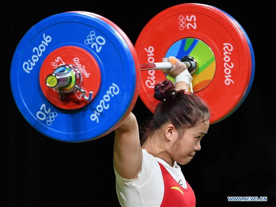 (SP)BRAZIL-RIO DE JANEIRO-OLYMPICS-WEIGHTLIFTING