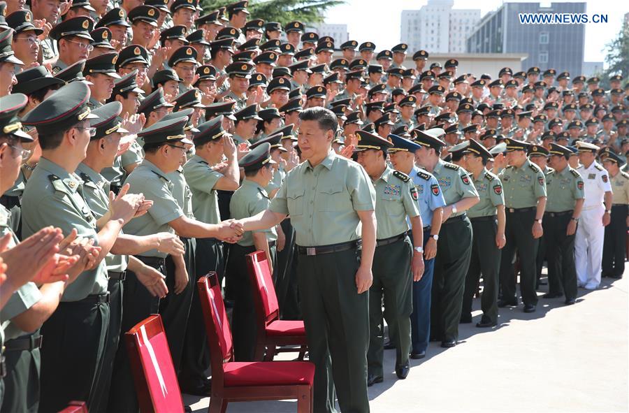 CHINA-XI JINPING-PLA-INSPECTION (CN)