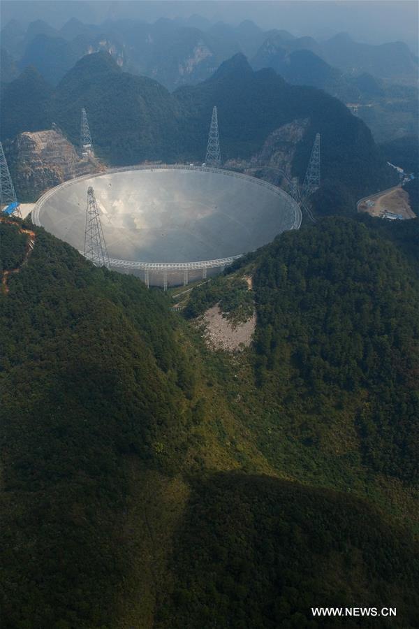 [XinhuaInsight]CHINA-GUIZHOU-FAST-RADIO TELESCOPE-COMPLETION (CN) 