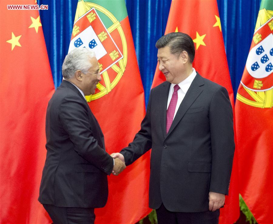 CHINA-BEIJING-XI JINPING-PORTUGUESE PM-MEETING(CN)