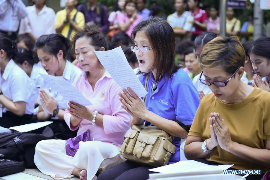 THAILAND-BANGKOK-KING-HEALTH-PRAYER