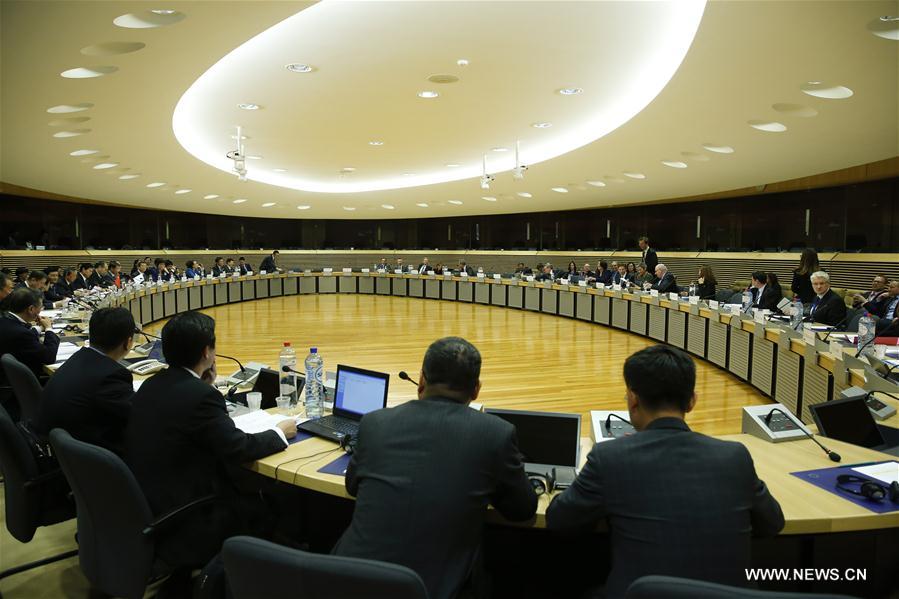 BELGIUM-BRUSSELS-EU-CHINA-TRADE-DIALOGUE-MA KAI